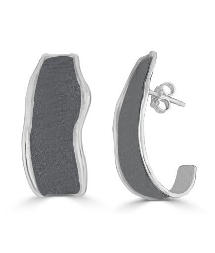 Silver Earrings HEPHESTOS Style 10