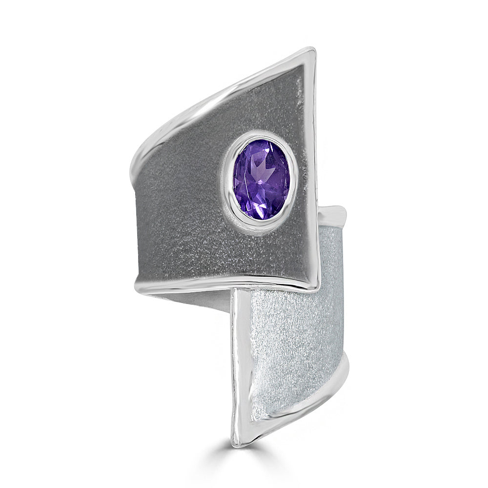 Silver Ring HEPHESTOS DUAL Style 01