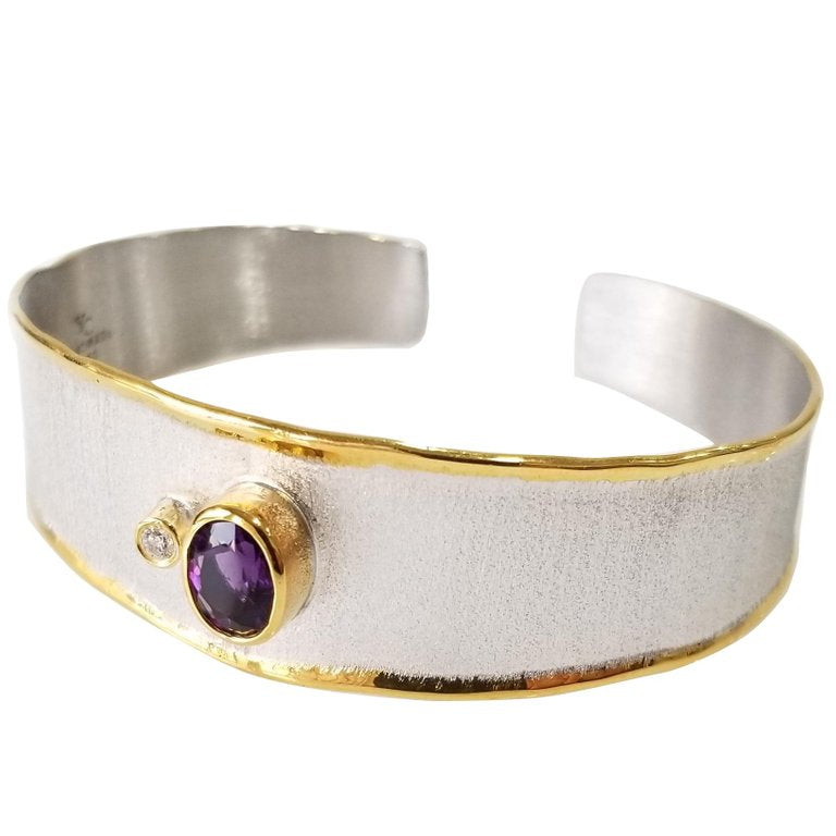 Midas set Amethyst and Diamond