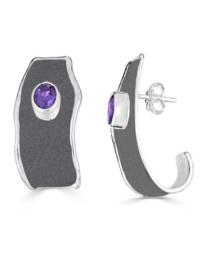Silver Earrings HEPHESTOS Style 10