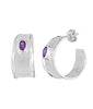 Silver Earrings AMMOS Style 11