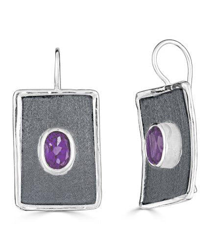 Silver Earrings HEPHESTOS Style 23