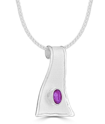 Silver Pendant AMMOS Style 02