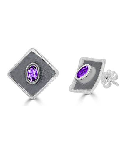 Silver Earrings HEPHESTOS Style 31