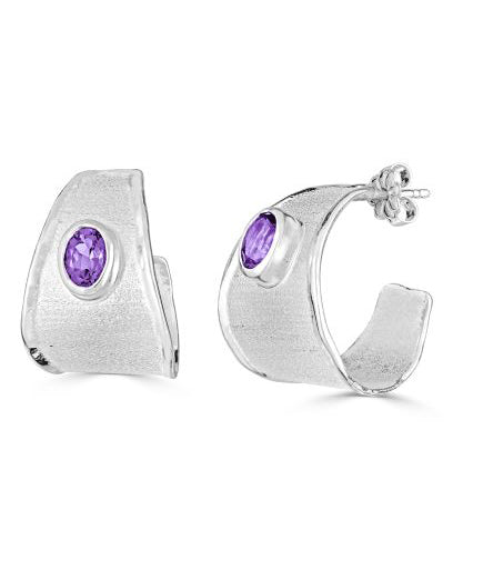 Silver Earrings AMMOS Style 05