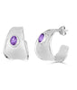 Silver Earrings AMMOS Style 05