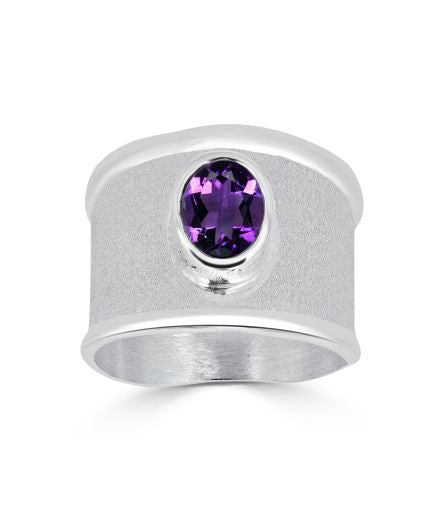 Silver Ring AMMOS Style 06