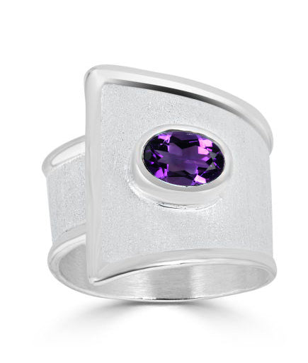 Silver Ring AMMOS Style 08