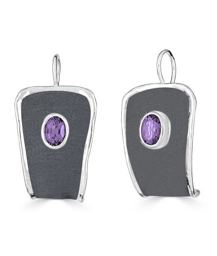 Silver Earrings HEPHESTOS Style 08