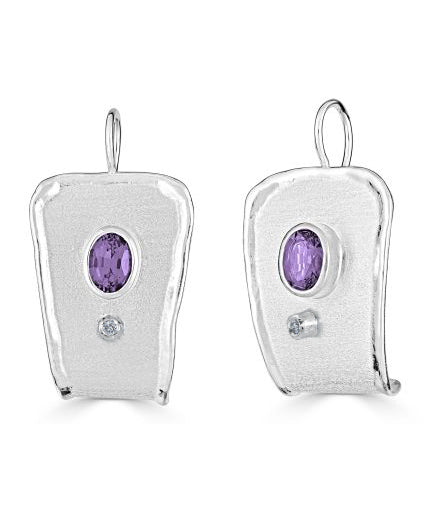 AMMOS Diamond Earrings Style 08