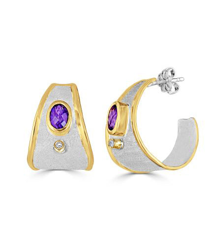 MIDAS Diamond Earrings Style 05
