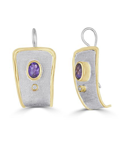 MIDAS Diamond Earrings Style 08