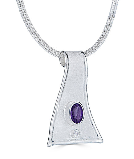 AMMOS Diamond Pendant Style 09