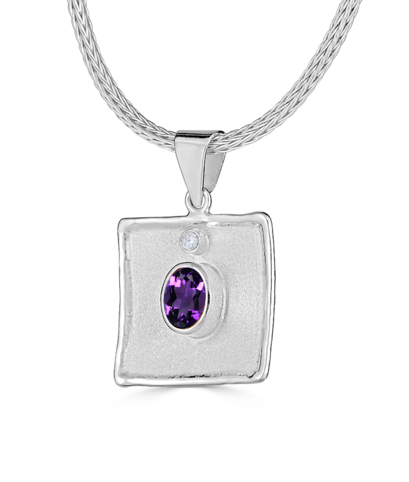 AMMOS Diamond Pendant Style 22