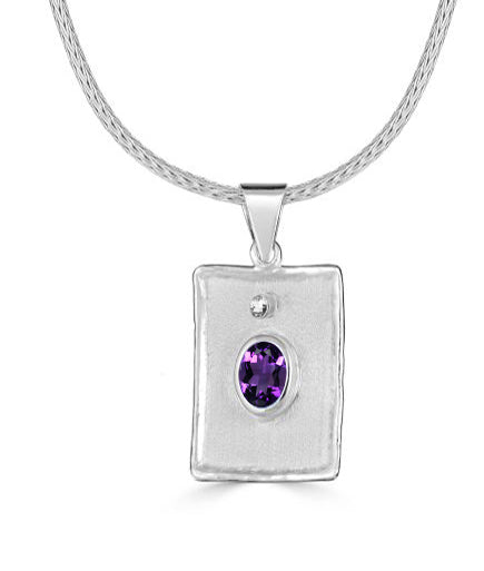 AMMOS Diamond Pendant Style 23