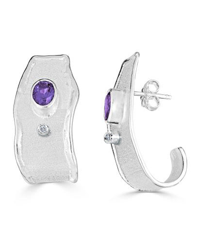 AMMOS Diamond Earrings Style 10