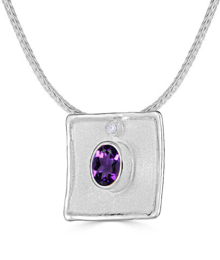 AMMOS Diamond Pendant Style 32