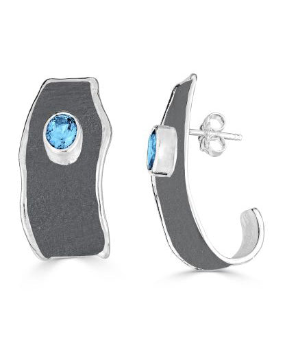 Silver Earrings HEPHESTOS Style 10