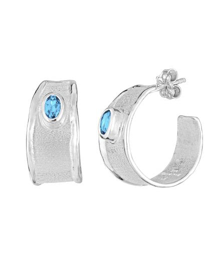 Silver Earrings AMMOS Style 11