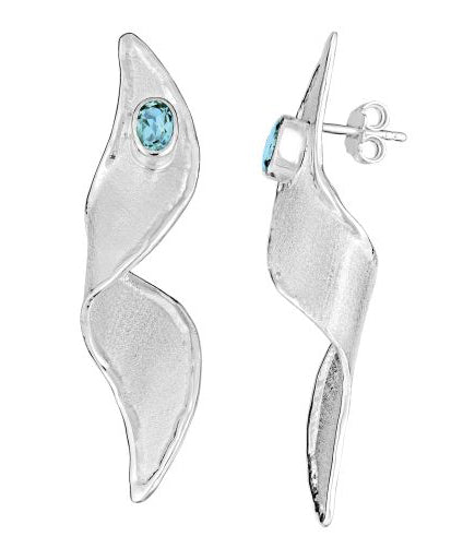 Silver Earrings AMMOS Style 14