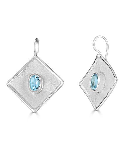 Silver Earrings AMMOS Style 21