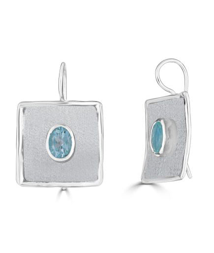 Silver Earrings AMMOS Style 22