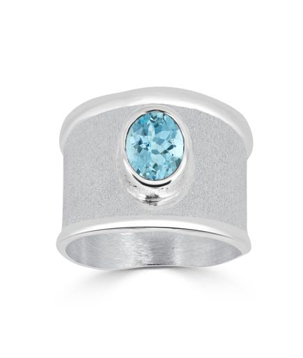 Silver Ring AMMOS Style 06