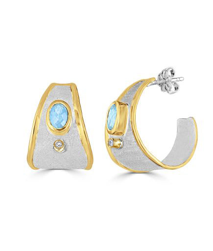 MIDAS Diamond Earrings Style 05