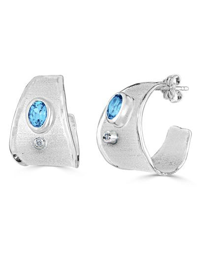 AMMOS Diamond Earrings Style 05