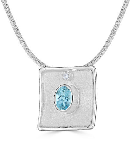AMMOS Diamond Pendant Style 32