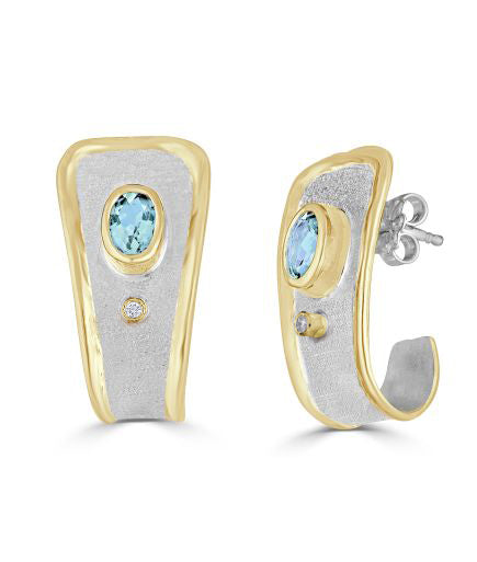 MIDAS Diamond Earrings Style 09