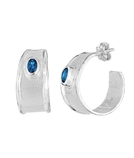 Silver Earrings AMMOS Style 11