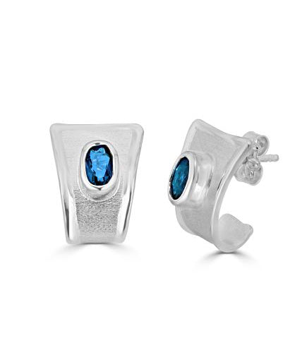Silver Earrings AMMOS Style 12