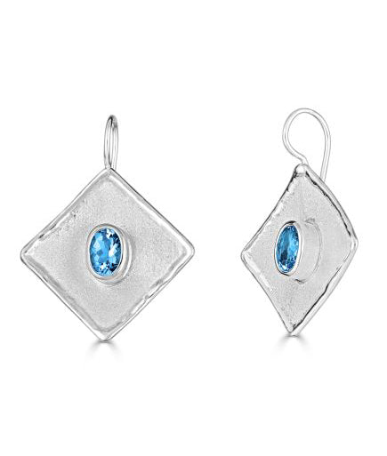 Silver Earrings AMMOS Style 21