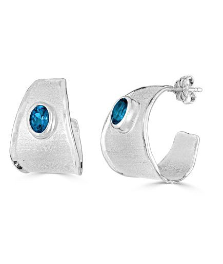 Silver Earrings AMMOS Style 05