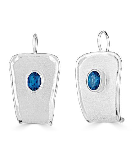 Silver Earrings AMMOS Style 08