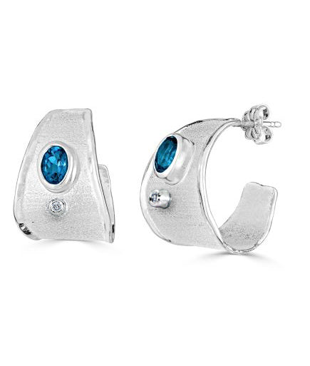 AMMOS Diamond Earrings Style 05