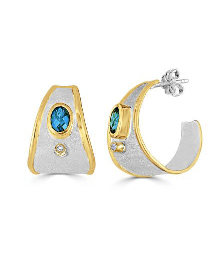 MIDAS Diamond Earrings Style 05