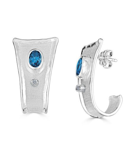 AMMOS Diamond Earrings Style 02
