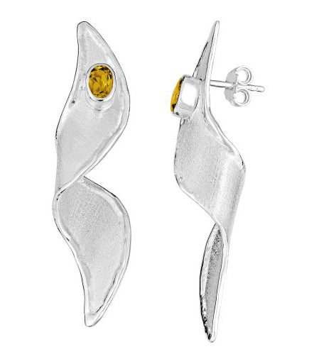 Silver Earrings AMMOS Style 14