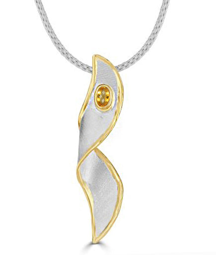 Silver Pendant MIDAS Style 14