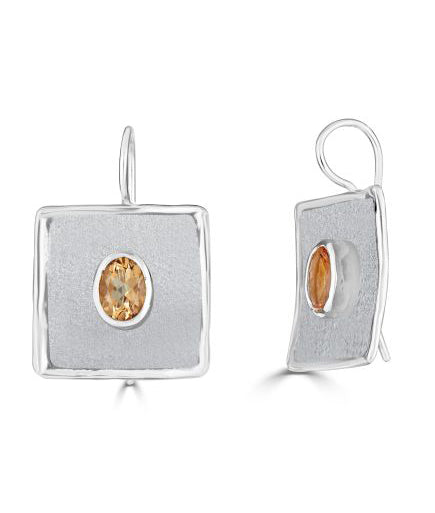 Silver Earrings AMMOS Style 22