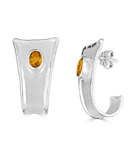 Silver Earrings AMMOS Style 02