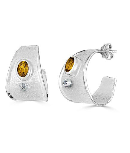 AMMOS Diamond Earrings Style 05