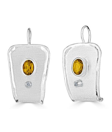 AMMOS Diamond Earrings Style 08