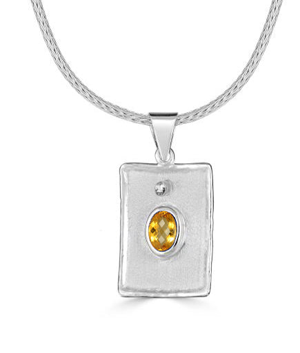 AMMOS Diamond Pendant Style 23