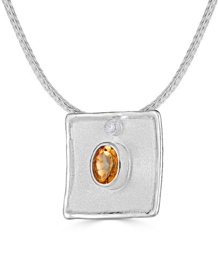 AMMOS Diamond Pendant Style 32
