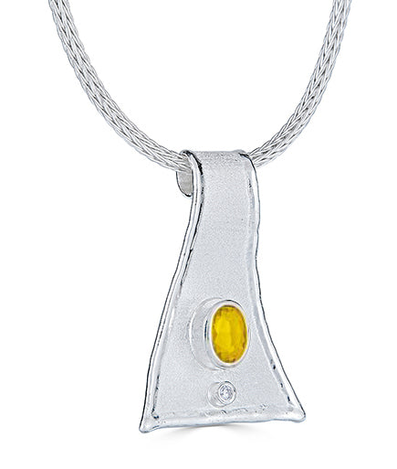 AMMOS Diamond Pendant Style 09