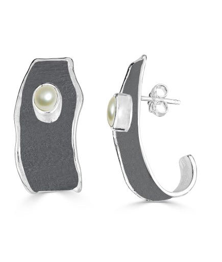 Silver Earrings HEPHESTOS Style 10
