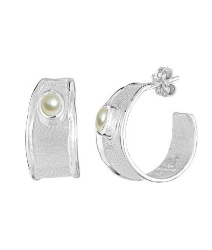 Silver Earrings AMMOS Style 11